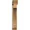 Ekena Millwork Imperial Traditional Rough Sawn Bracket w/ Offset Brace, Western Red Cedar, 6"W x 30"D x 36"H BKT0604X30X36IMP01RWR - alternate 2